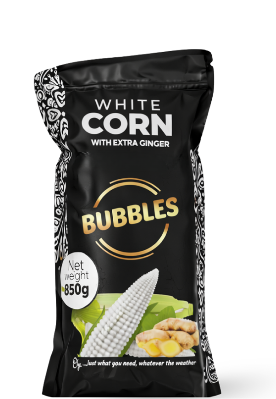 white ogi with extra ginger